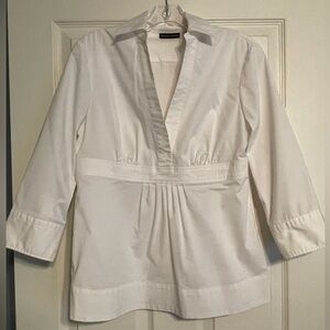 New York & Company Elegant White Women's Top